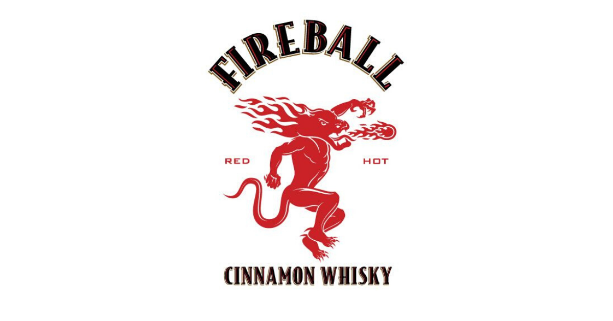 fireball whiskey logo font