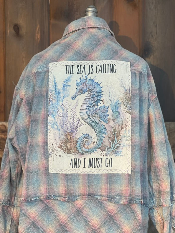 Seahorse Art Shacket Angry Minnow Clothing Co.