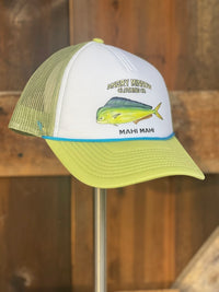 Thumbnail for Angry Minnow Saltwater Fishing Hat- MAHI MAHI