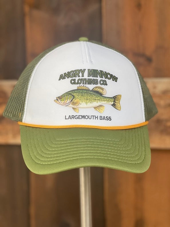 Foam Trucker Cap Largemouth Bass