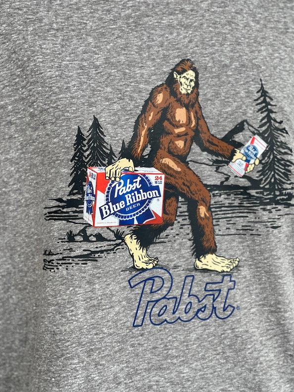 Pabst BIGFOOT Tee- Heather Grey