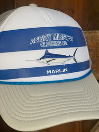 Thumbnail for Angry Minnow Saltwater Fishing Hat- Blue Marlin