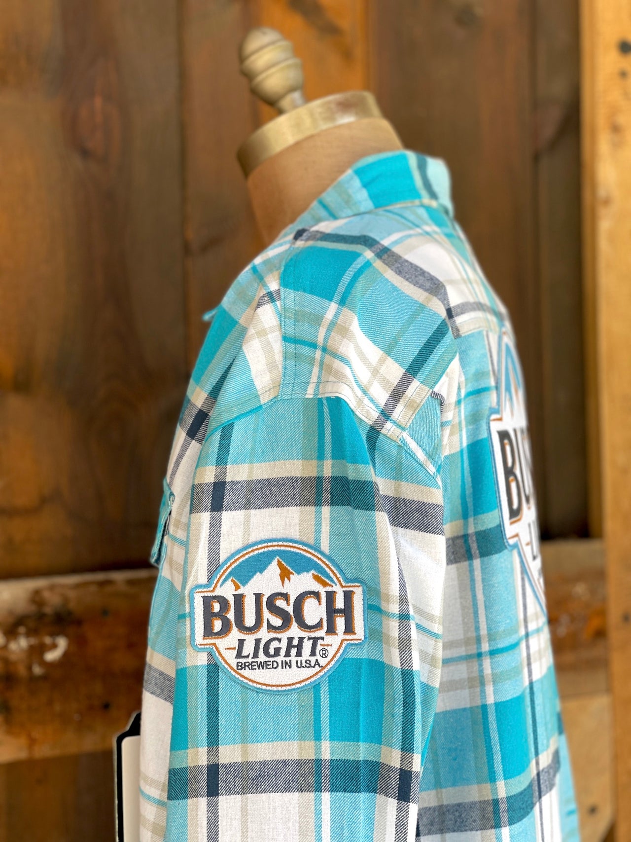 Flannels Busch Light Beer