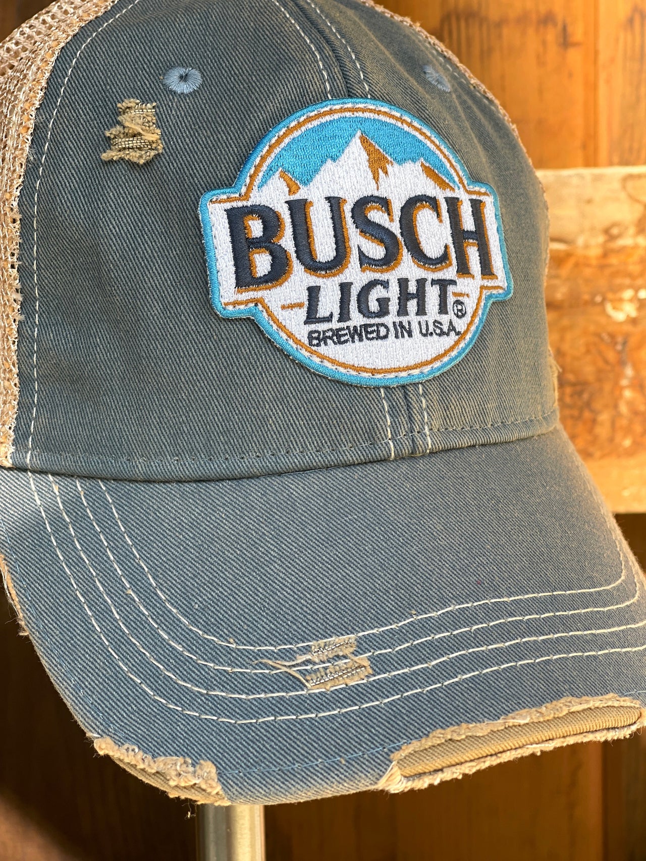 New Busch Light Hats at Angry Minnow Clothing Co.