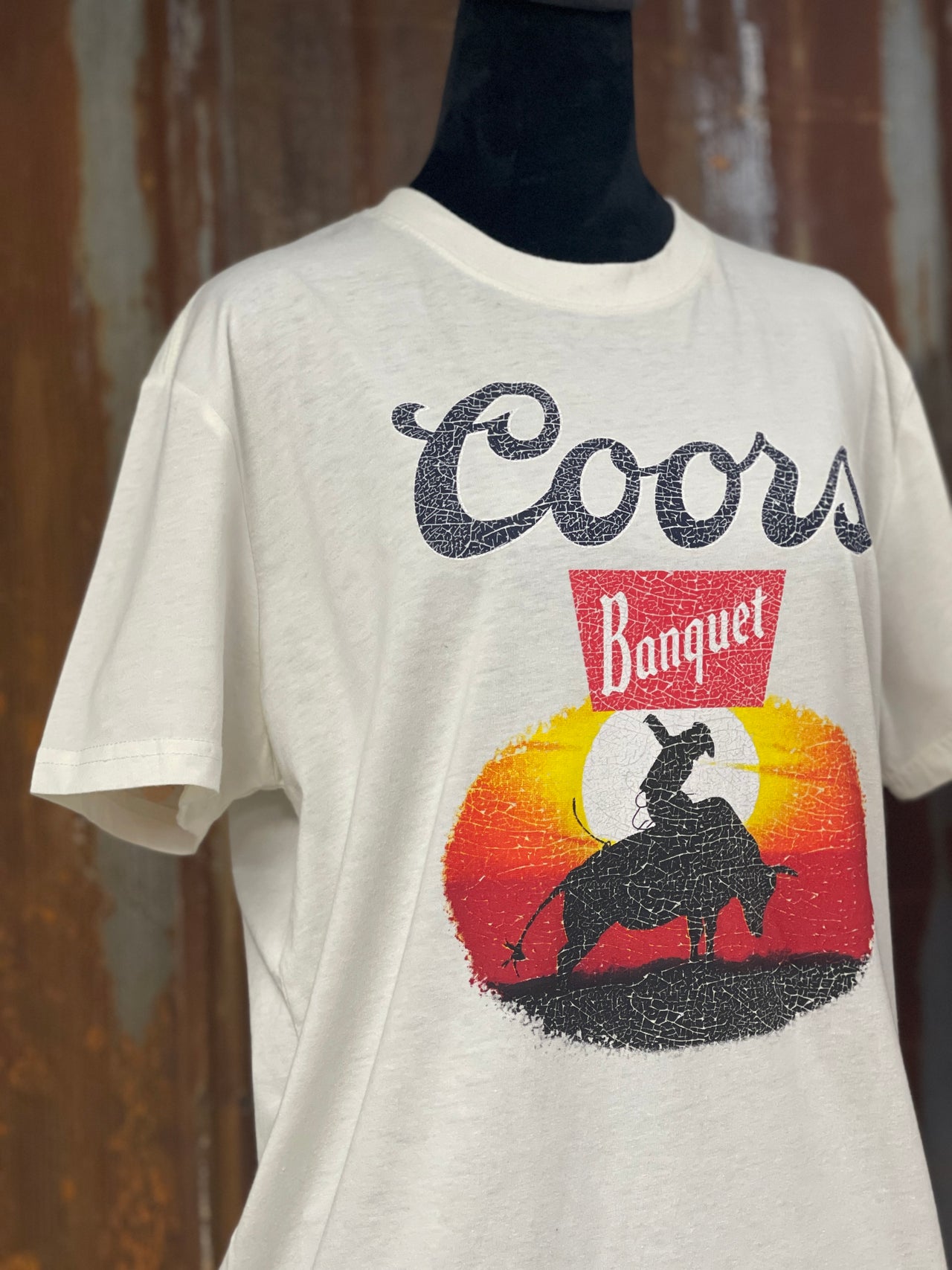 Graphic Tee Beer Coors Banquet