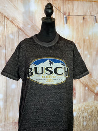 Thumbnail for Busch light Dark grey luxe tee