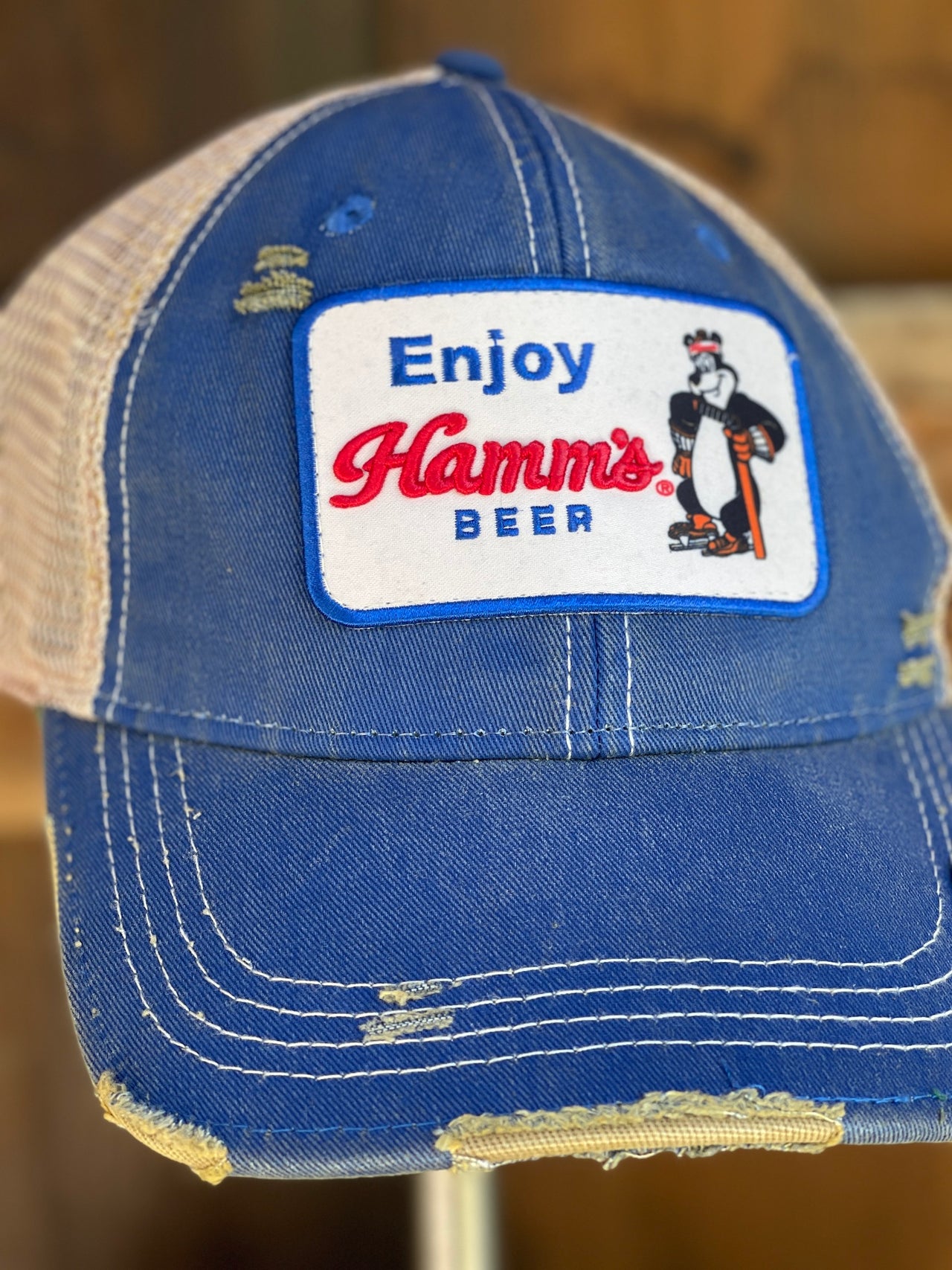 Hamm's Hockey hat Angry Minnow Clothing Co