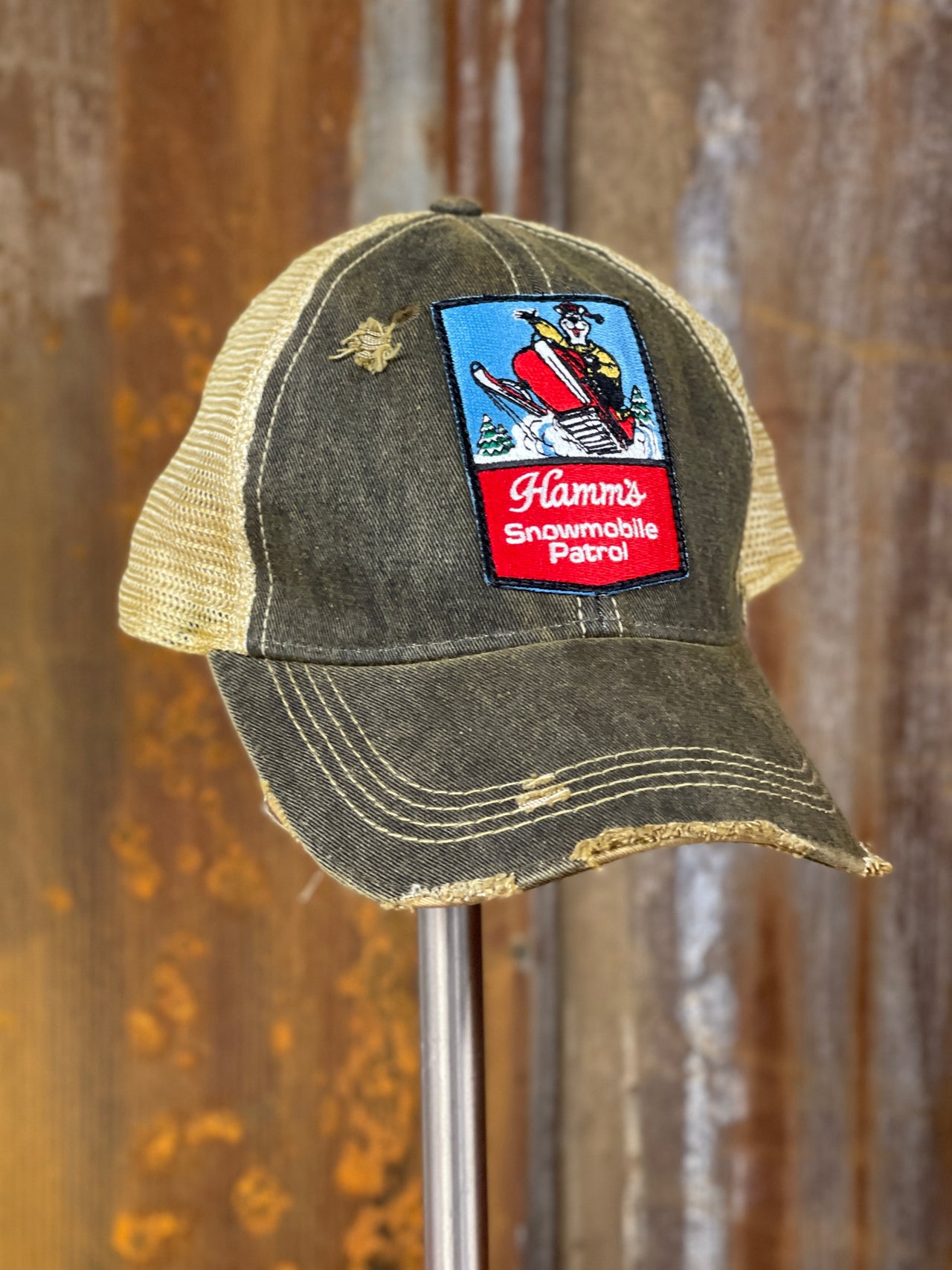 Hamm's Beer Snowmobile Hat