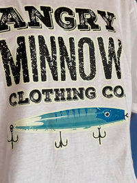 Thumbnail for Angry Minnow Vintage Logo tees