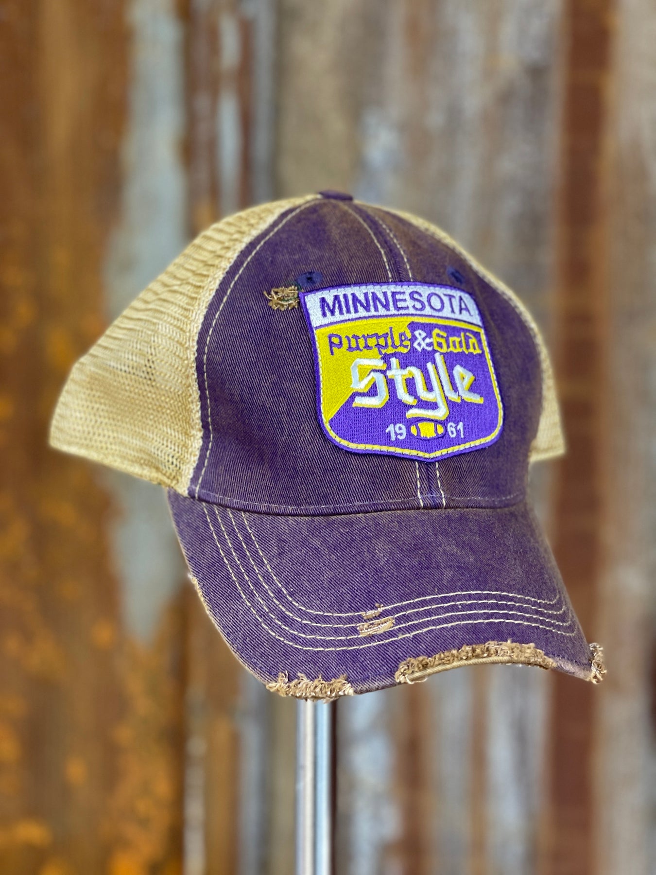 LSU, LSU Legacy Logo Over Dad Adjustable Hat