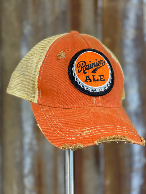 Angry Minnow Vintage Baseball Distressed Non Distressed Hats