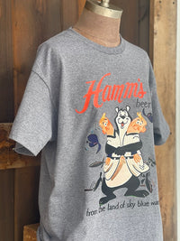 Thumbnail for Hamm's Brewing Minnie & Paul Tee- Heather Grey