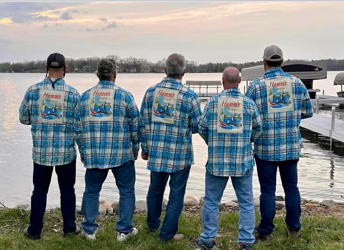 Campfire Classic Flannel- Yellow/ Blue – Angry Minnow Vintage LLC