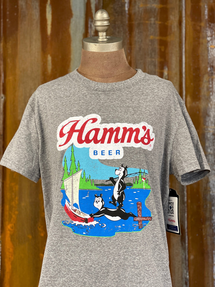 Hamm's Sailboat Bear Graphic Tee  Angry Minnow Vintage – Angry