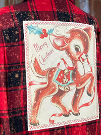 Thumbnail for Reindeer Holiday Flannel Angry Minnow Clothing Co.