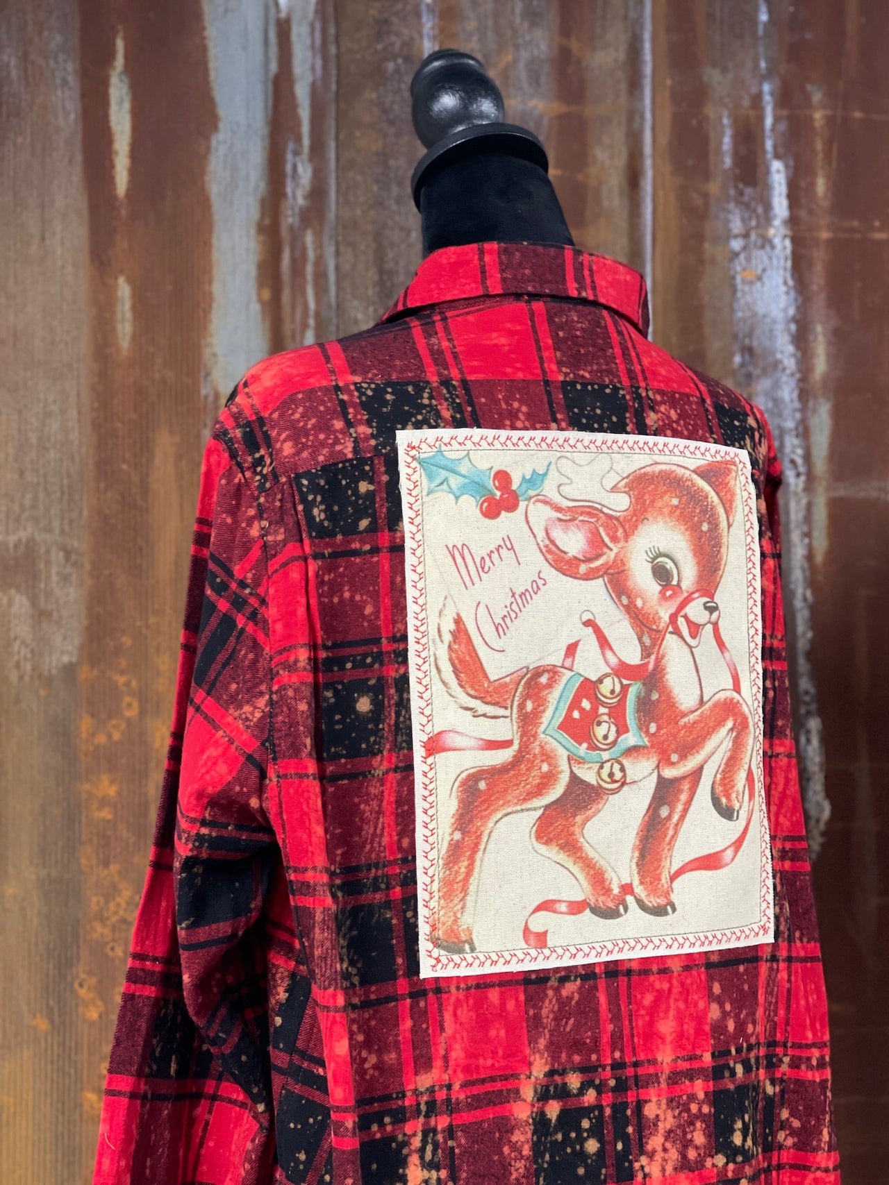 Reindeer Christmas Flannel Angry Minnow Clothing Co.