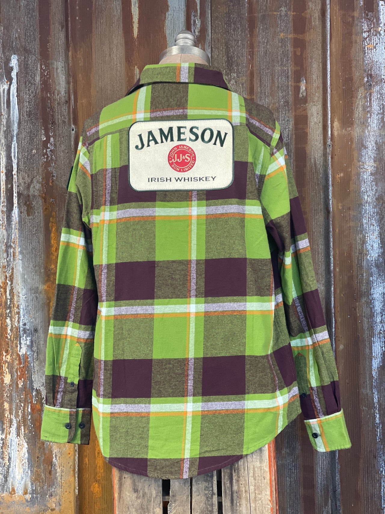 FEELING LUCKY Small Batch Edition Patch Flannel