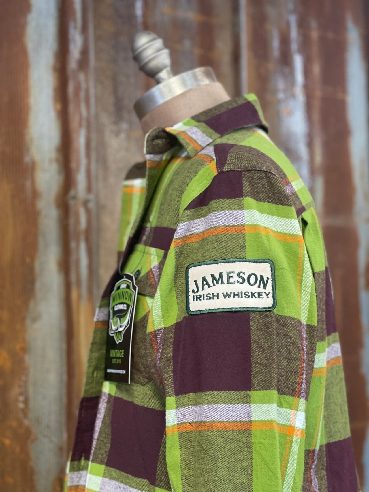 FEELING LUCKY Small Batch Edition Patch Flannel