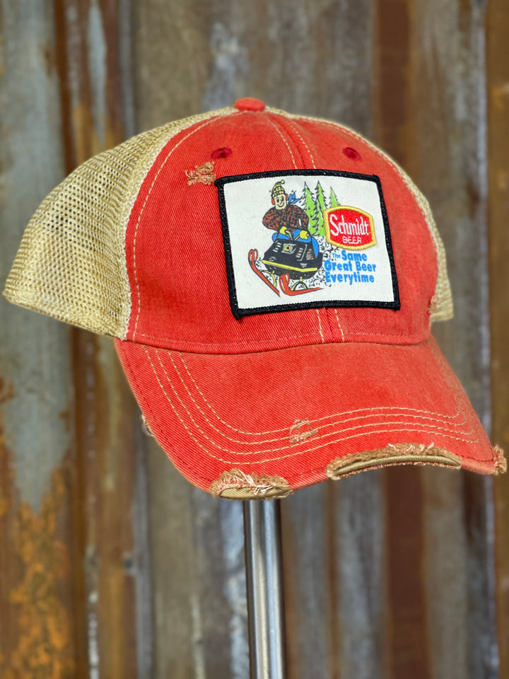 Vintage schmidts fishing hat - Gem