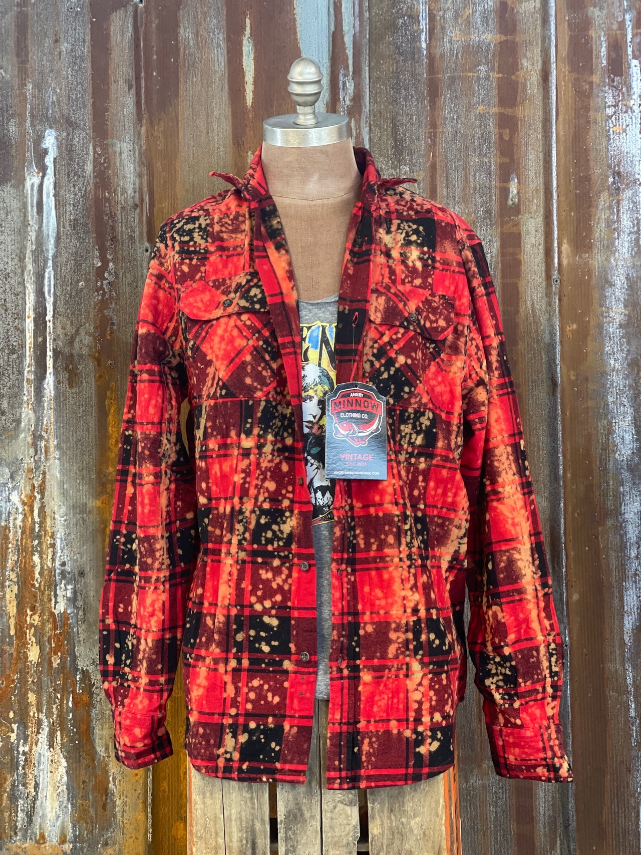 ANNIVERSARY EDITION W.W. - Distressed Red Plaid