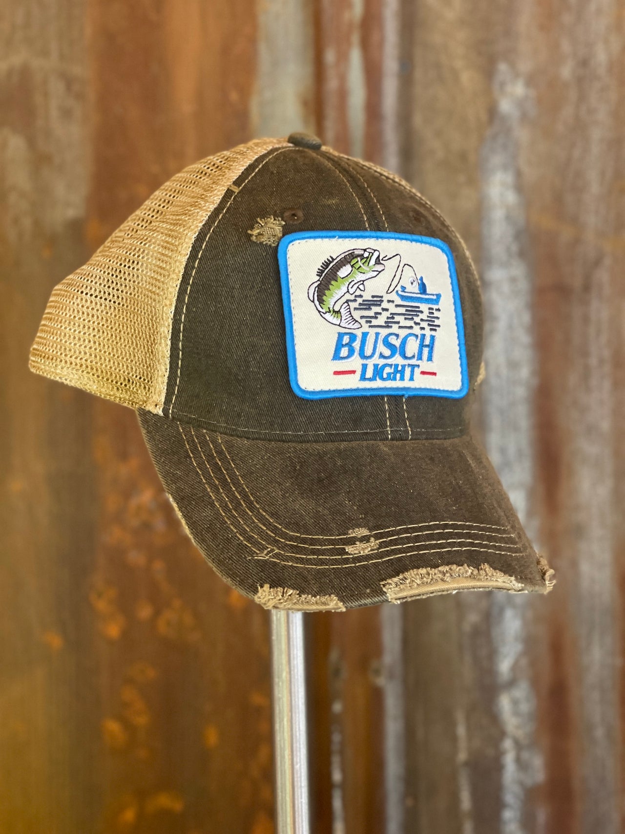 Busch Light Fishing hats Angry Minnow Vintage