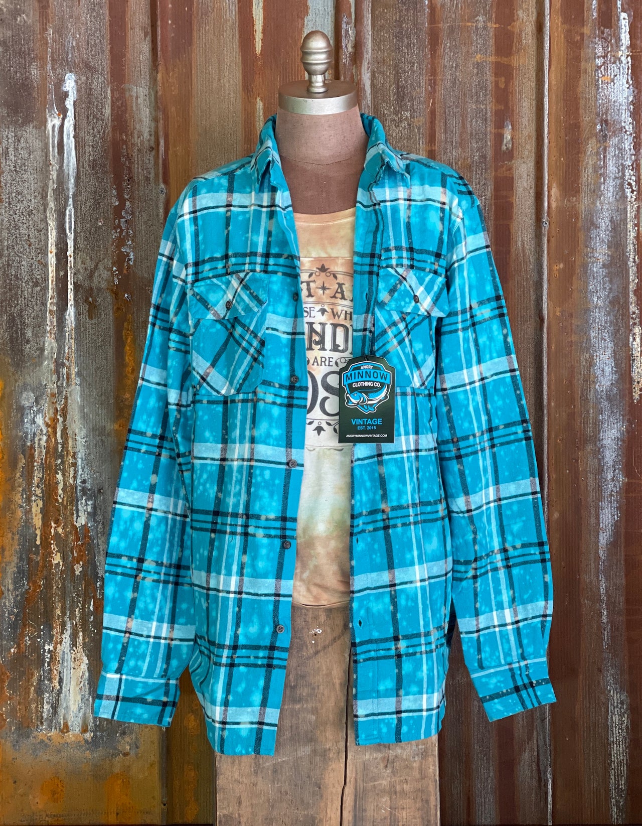 Quality Flannels at Angry Minnow Vintage