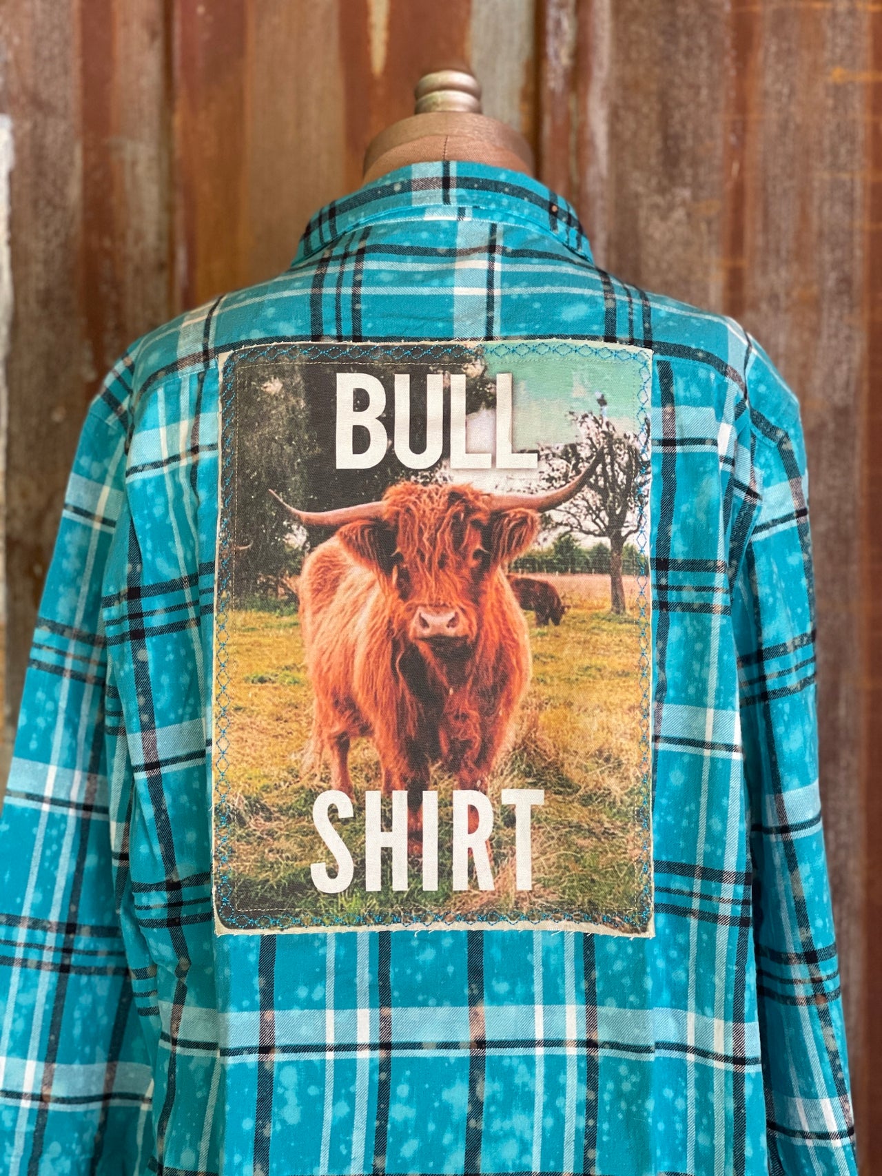 Bull shirt Flannel Angry Minnow Vintage