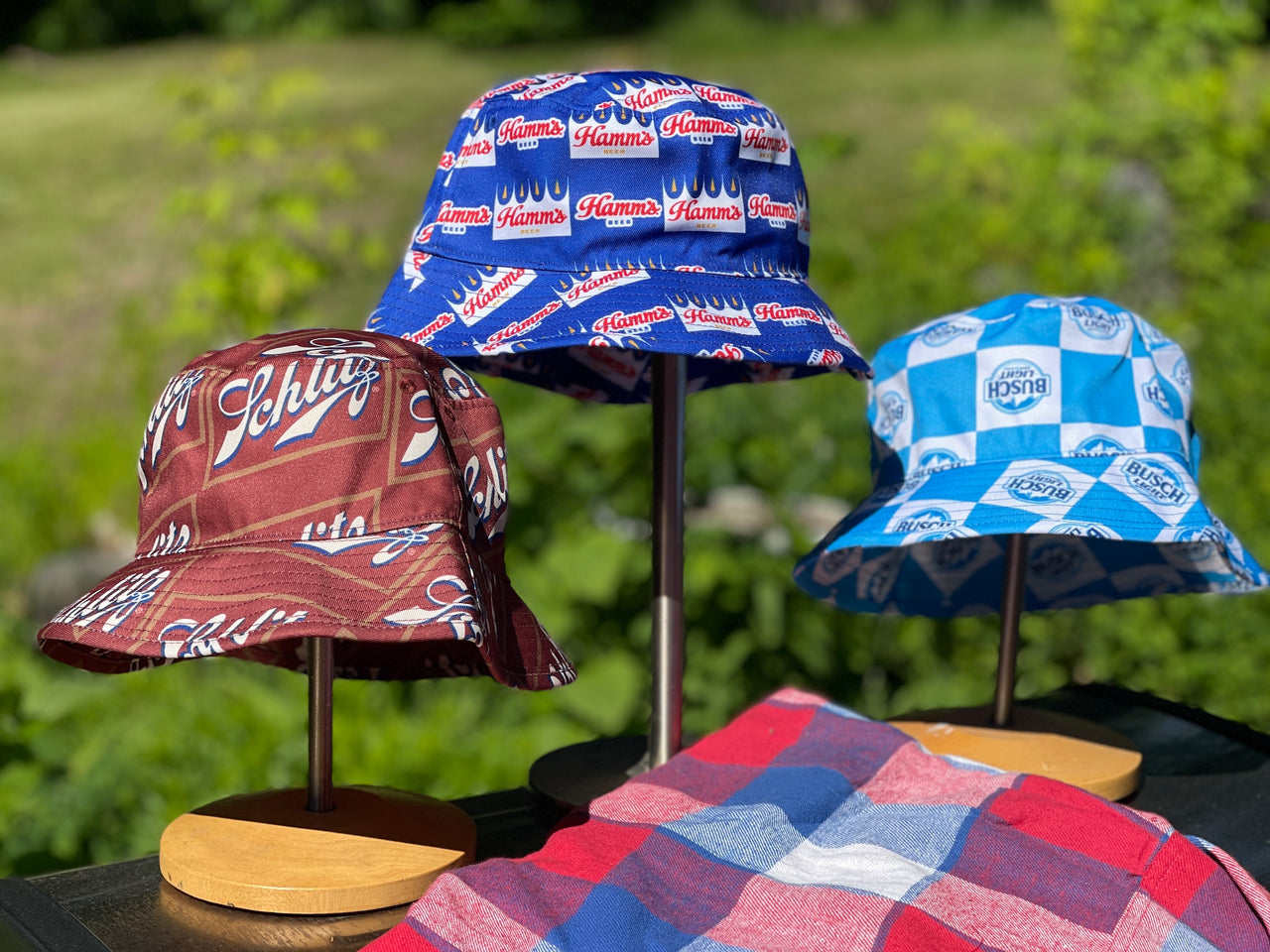 Budweiser bucket hat online