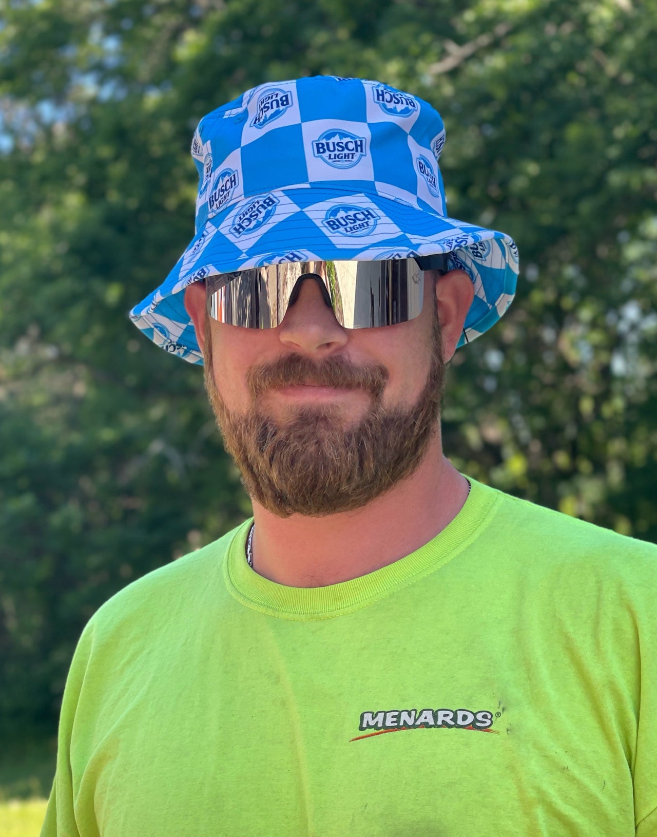 Busch Bucket Hat Angry Minnow Vintage