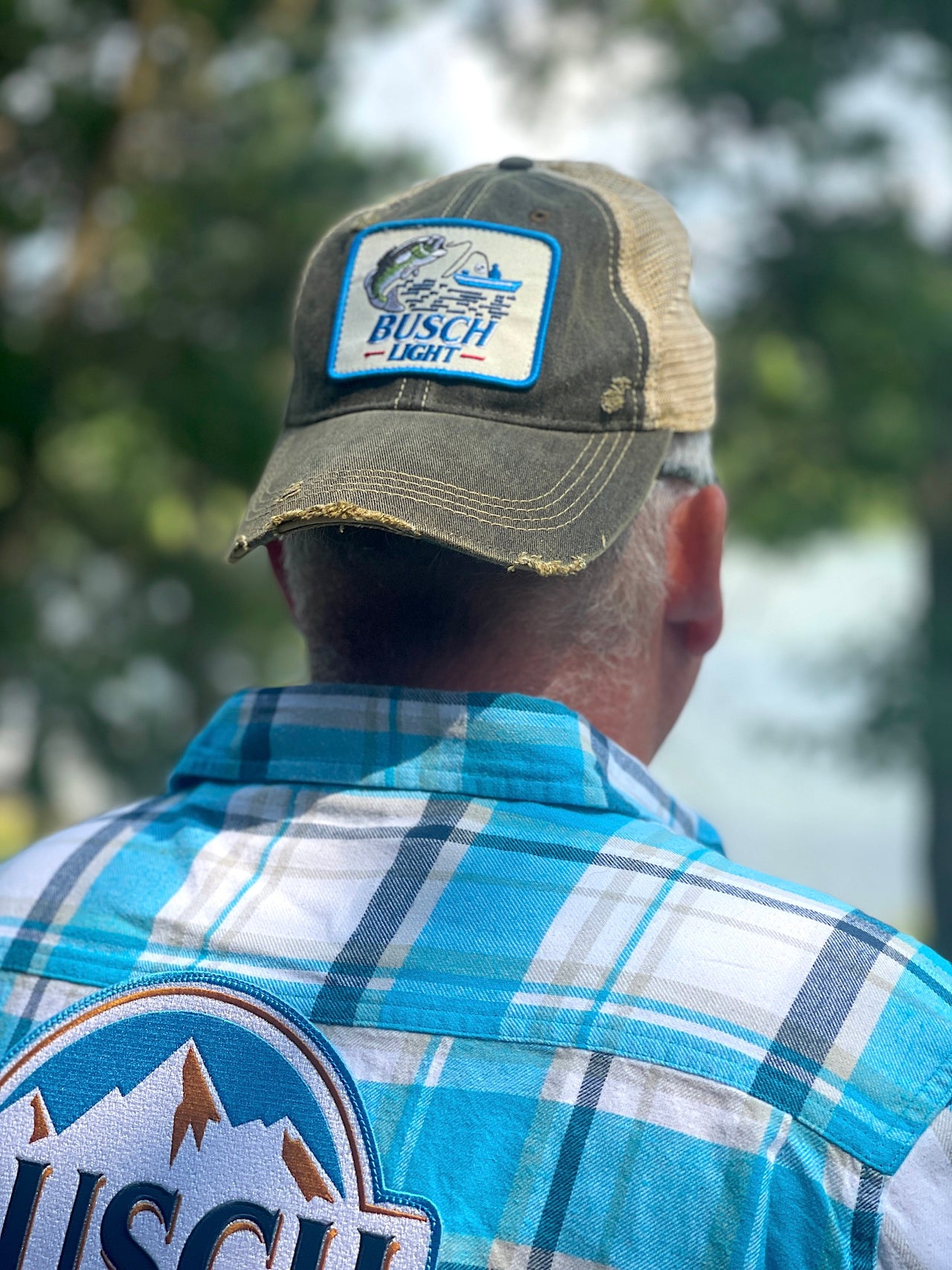 Busch Light Fishing Hats at Angry Minnow Vintage