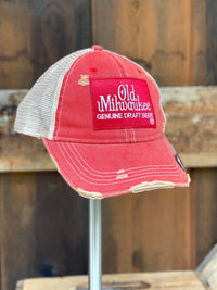 Thumbnail for Old Milwaukee Beer hats at Angry Minnow