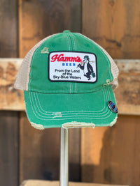 Thumbnail for Hamm's Beer Fishing Bear Hats Angry Minnow