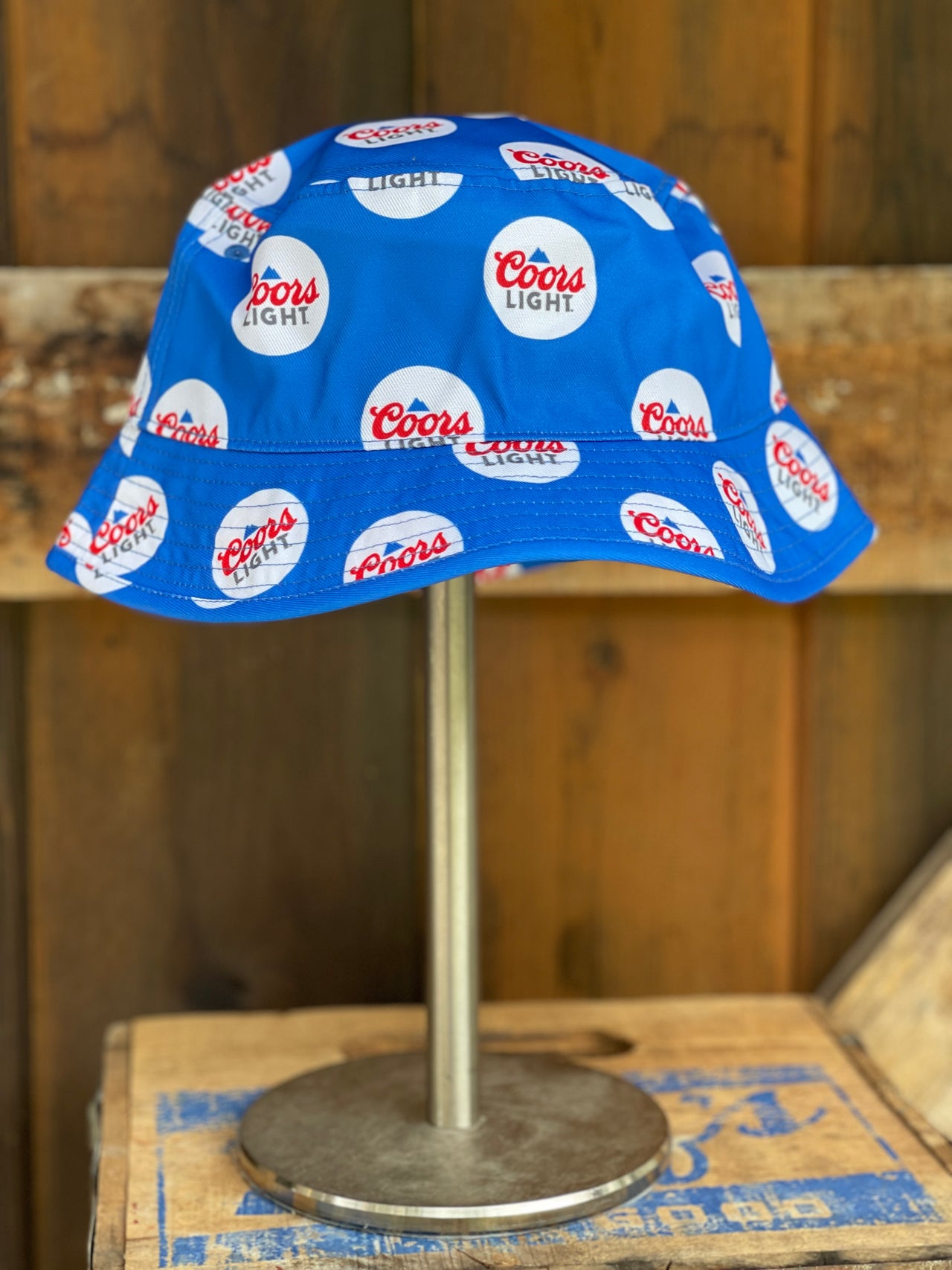 Coors Light Bucket Hat- Wild River Blue