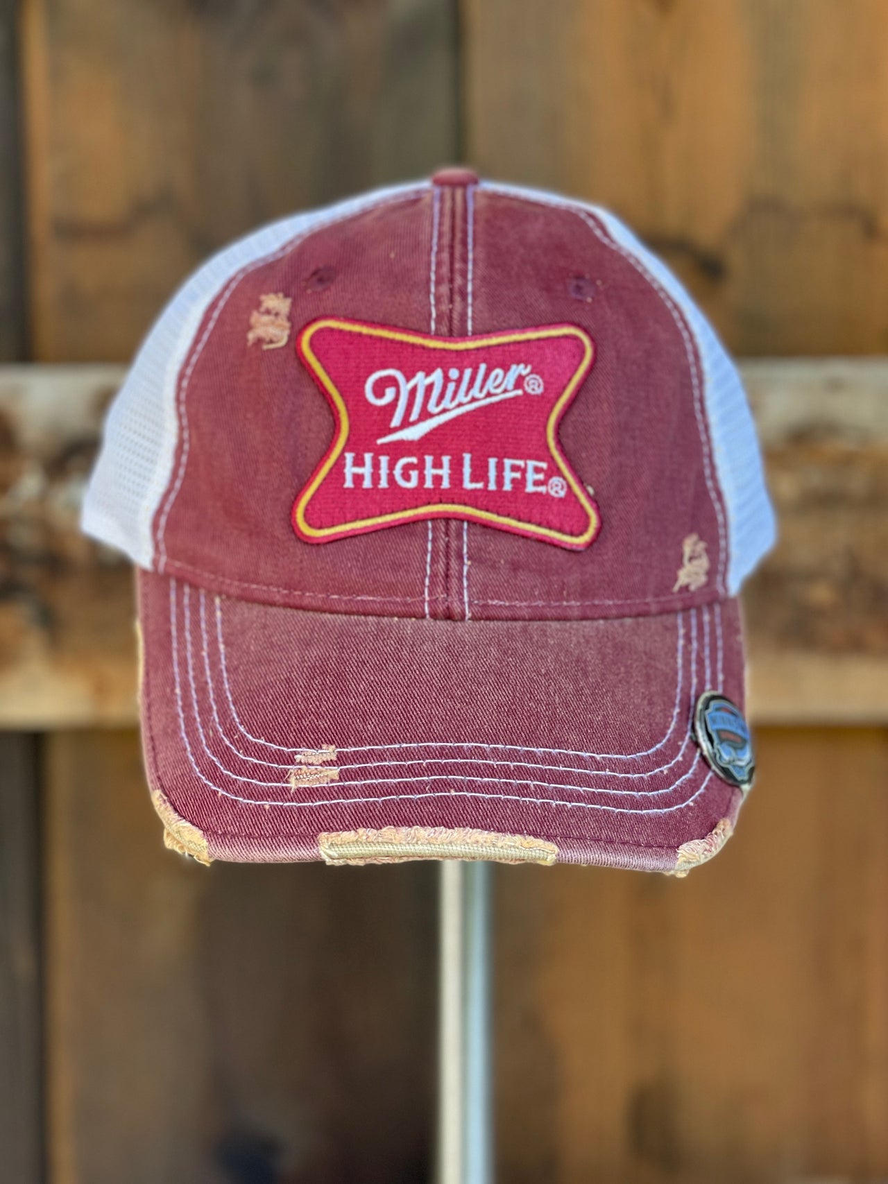 Miller High Life Snapback hat at Angry Minnow Vintage