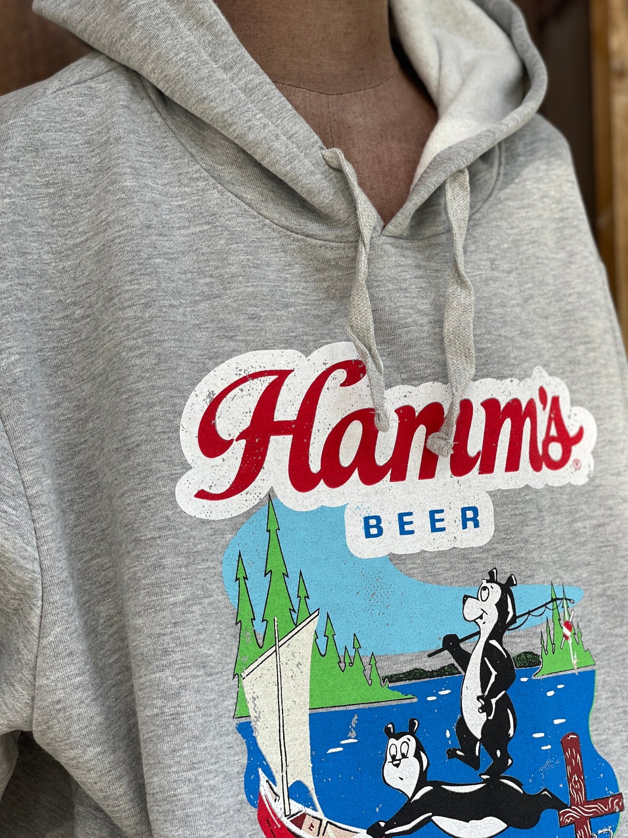 Beer bear hoodie sale