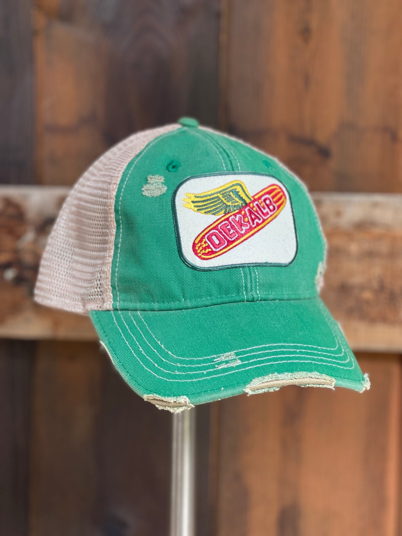 Seed Corn Retro Hat Angry Minnow Vintage
