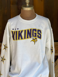 Thumbnail for Star Sleeve Vikings sweatshirt