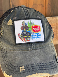 Thumbnail for Snowmobile hats at Angry Minnow Vintage on line