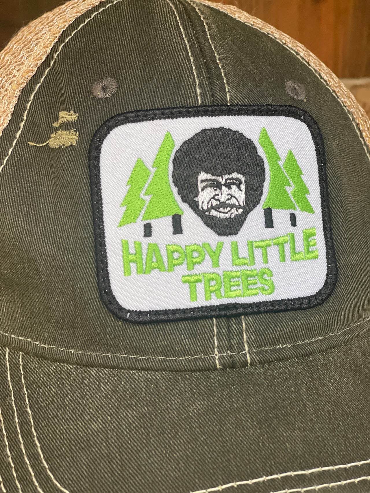 Happy Little Trees T.V. show hat