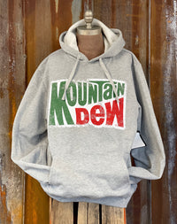 Thumbnail for Mountain Dew Hoodie- Heather Grey