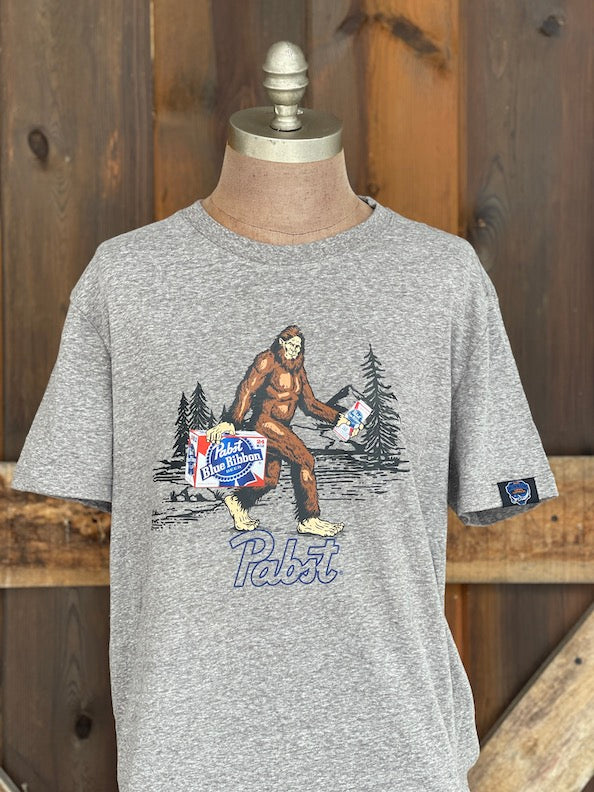 Pabst BIGFOOT Tee- Heather Grey