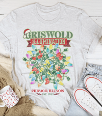 Thumbnail for Griswold Illumination Tee- Heather Grey