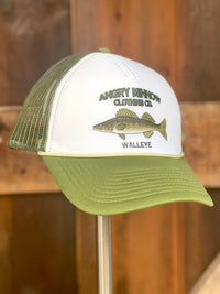 Thumbnail for Angry Minnow Freshwater Fish Hat- WALLEYE