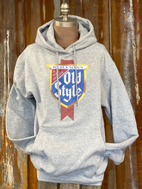 Thumbnail for Old Style Hoodie Angry Minnow Vintage