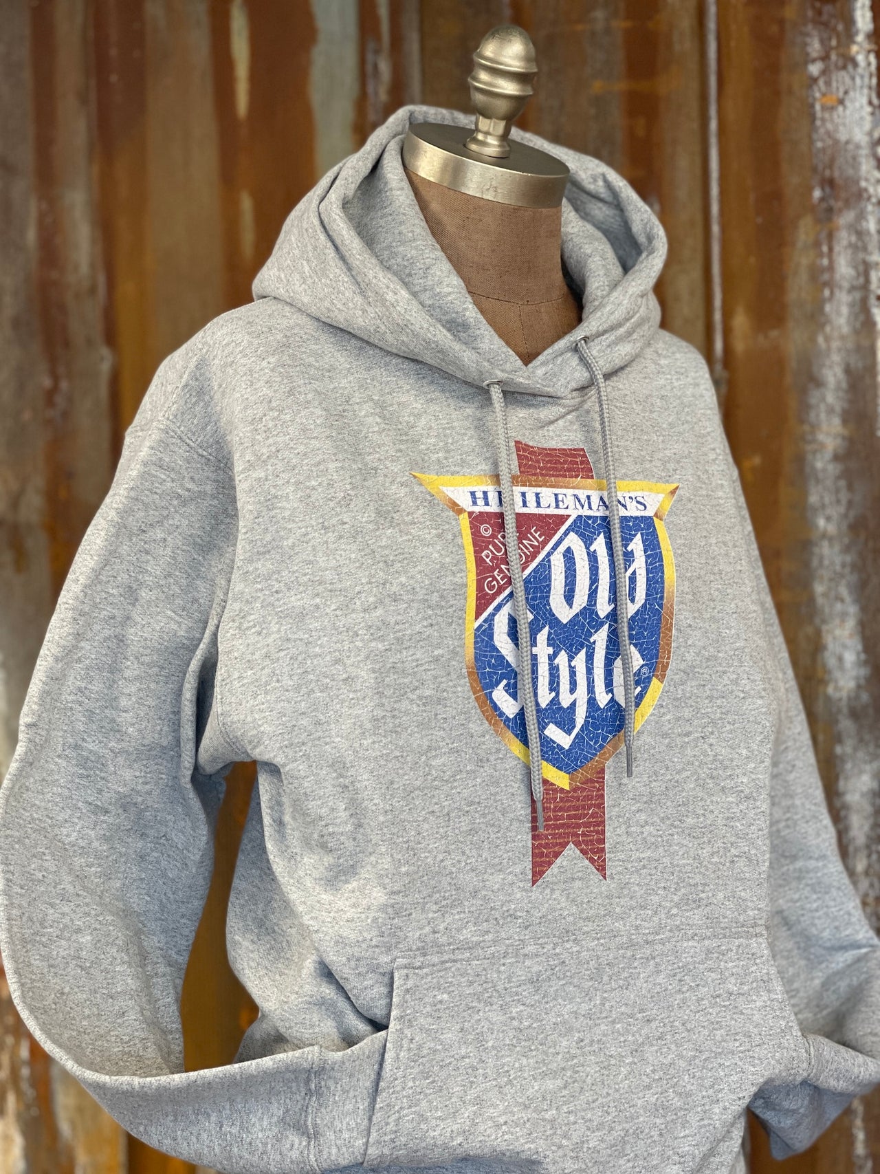 Old Style Beer Hoodies Angry Minnow Vintage