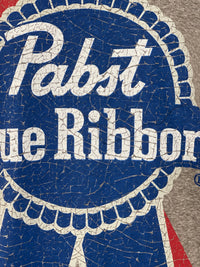 Thumbnail for Pabst Blue Ribbon Graphic Tee - Heather Grey